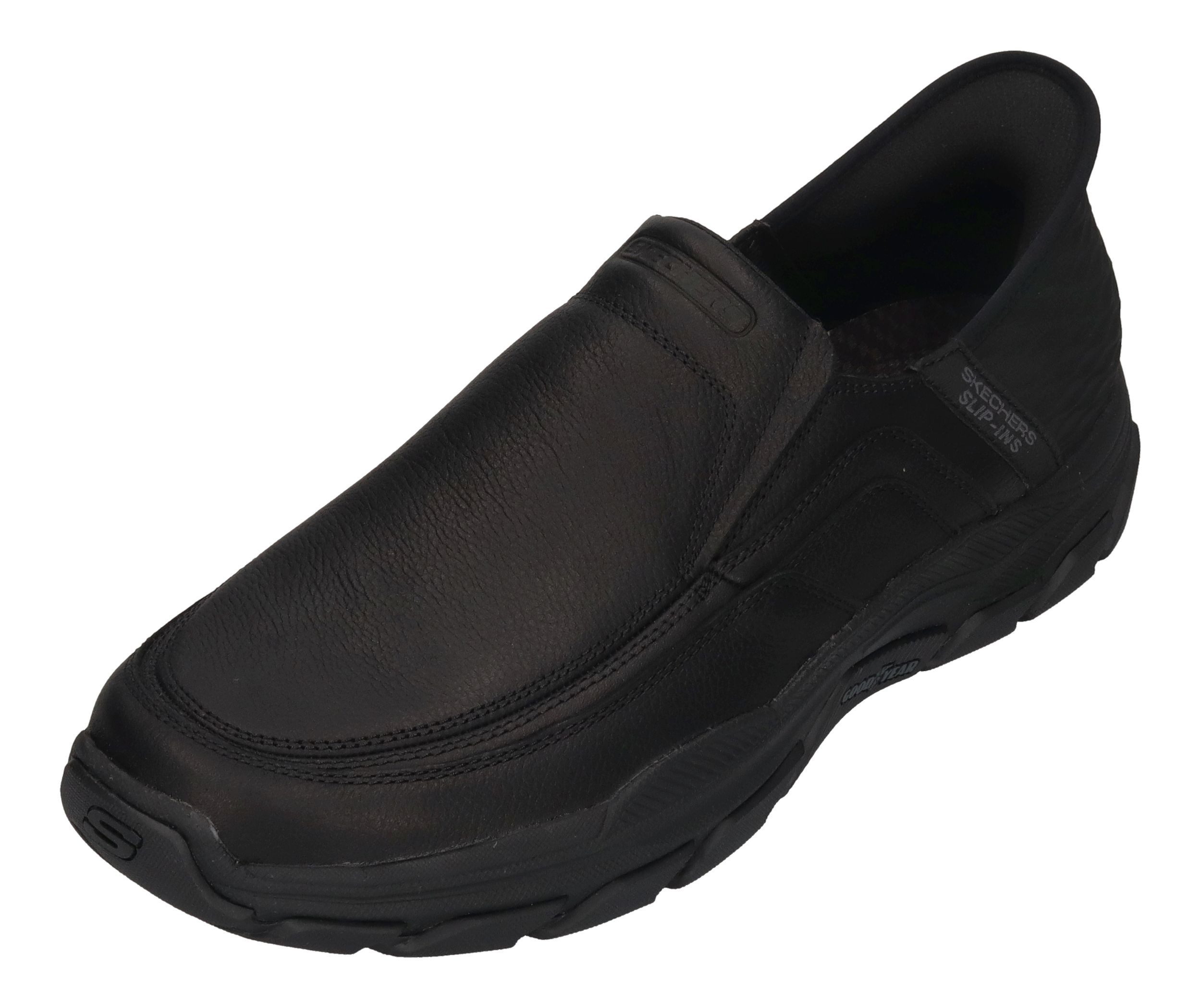 Skechers RESPECTED ELGIN 204810 Sneaker Black Black günstig online kaufen