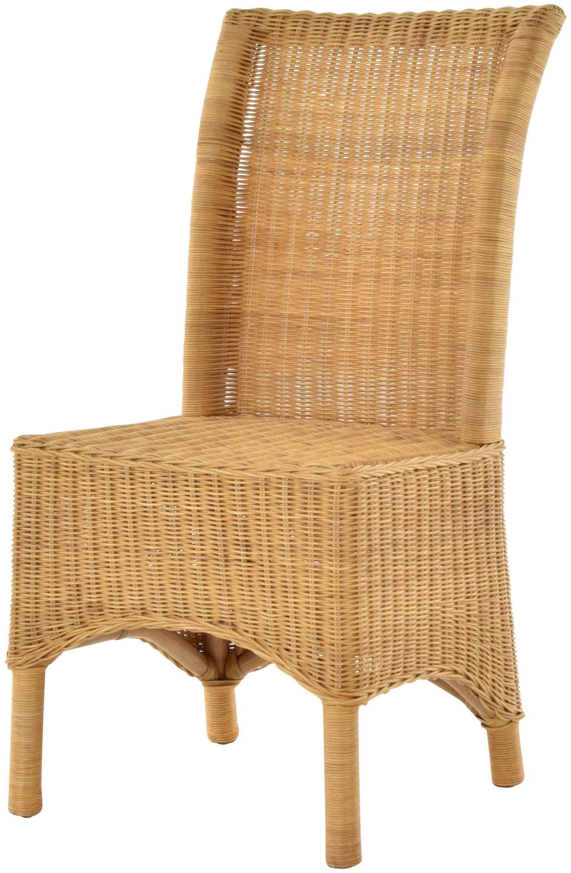 Krines Home Esszimmerstuhl Rattan Esszimmerstuhl hohe günstig online kaufen