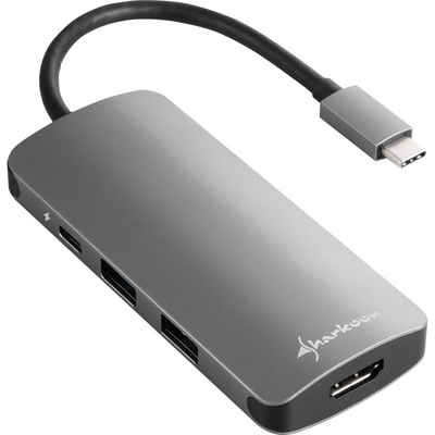 Sharkoon Laptop-Dockingstation »USB 3.0 Type C Multiport Adapter«