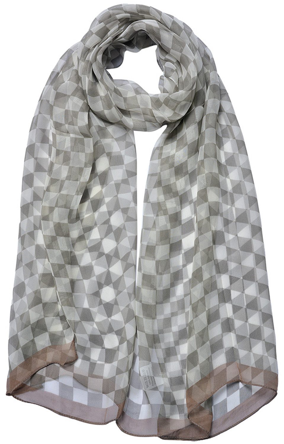 Juleeze Schal Gentle Breeze, (1-St. 1-teilig), leichter Damen Schal mit Karomuster