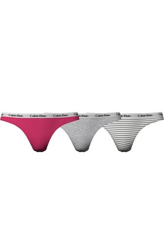 Calvin Klein Underwear T-String (Packung 3-St. 3er-Pack) in u...