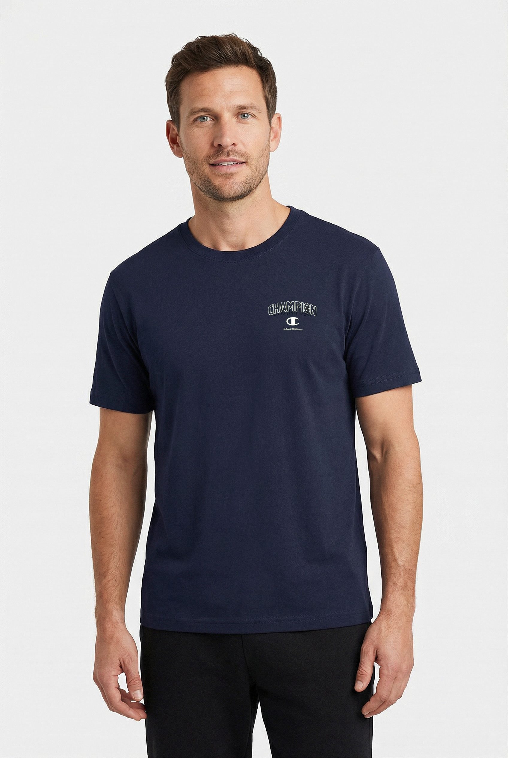 Champion T-Shirt Graphic Tee sportlicher Stil, Kurzarm, für sportliche Akti günstig online kaufen