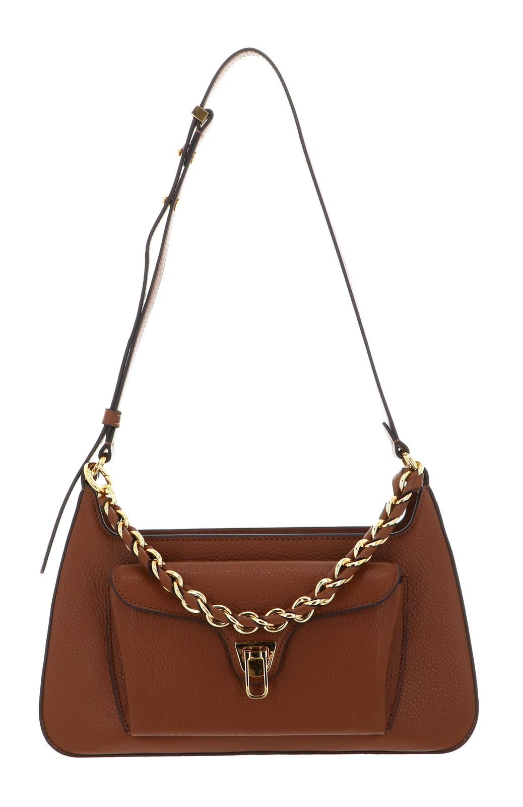 COCCINELLE Schultertasche Shoulder Bag, aus echtem Rindsleder