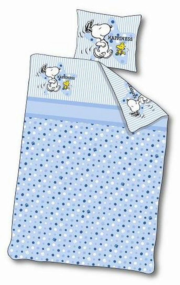 Snoopy Babybettwäsche Snoopy Peanuts Babybettwäsche 100 x 140 cm