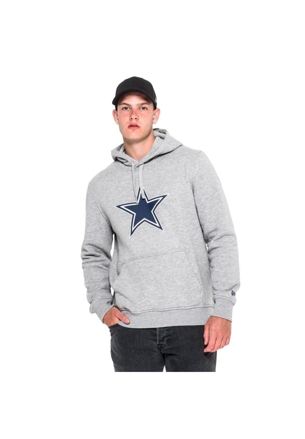 New Era Hoodie Dallas Cowboys NFL Team Logo Hoody Grau Kapuzenpullover New Era (1-tlg)