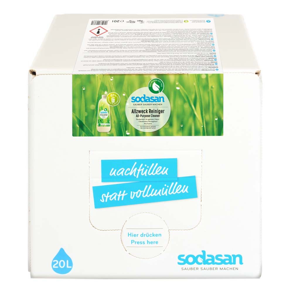 Sodasan Универсальный очиститель - Sensitive Karton 20L Универсальный очиститель