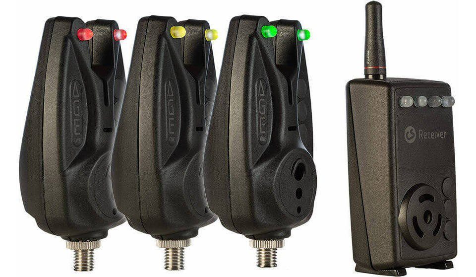 elektronischer Bissanzeiger Carp Sounder Age One Funkbissanzeiger 3+1 Set versch. Farben