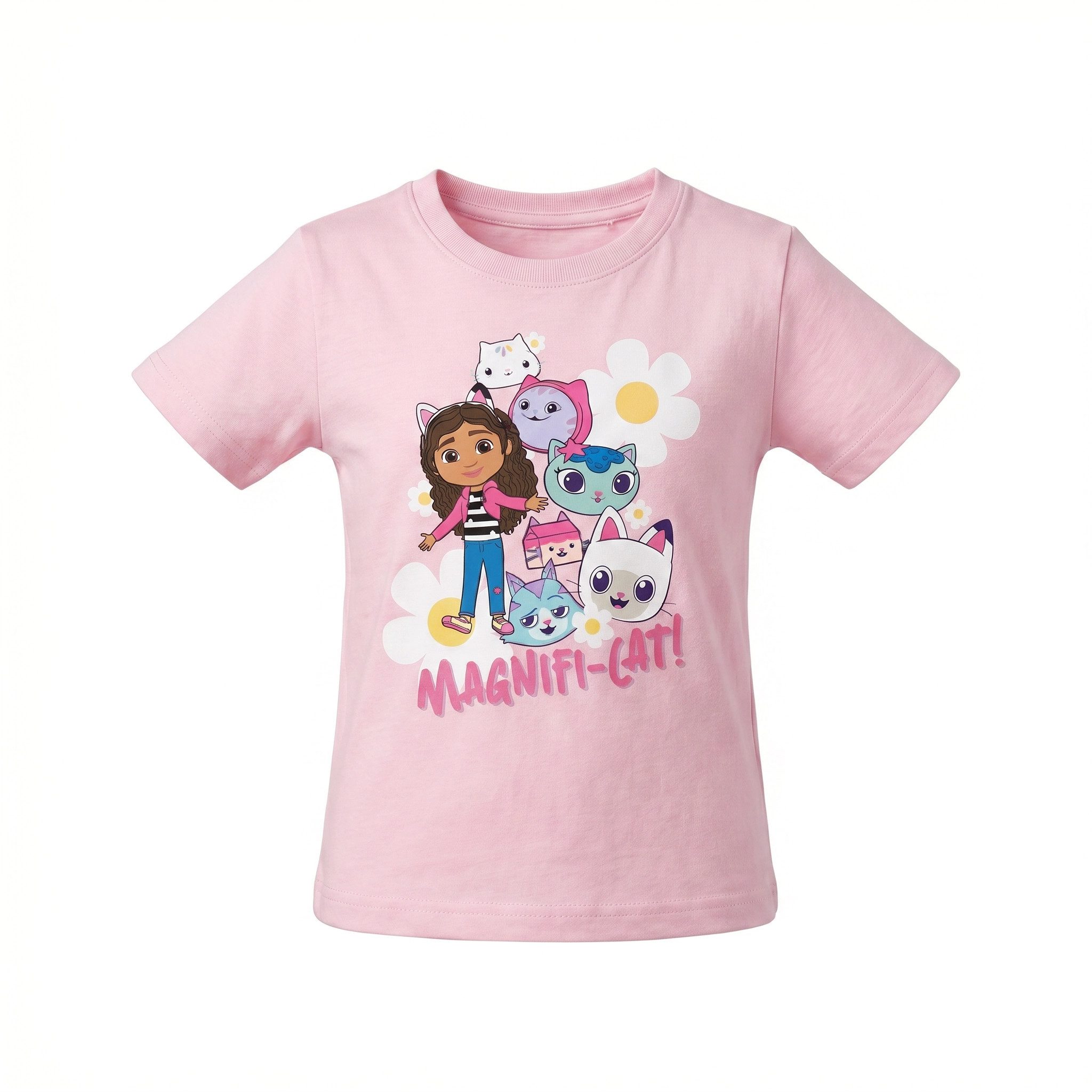 Print-Shirt Gabbys Dollhouse Mädchen Kinder T-Shirt Shirt 100% Baumwolle