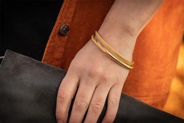 Silberkettenstore Armband Fashion Armband - 925 Silber, vergoldet GOL189, Länge wählbar