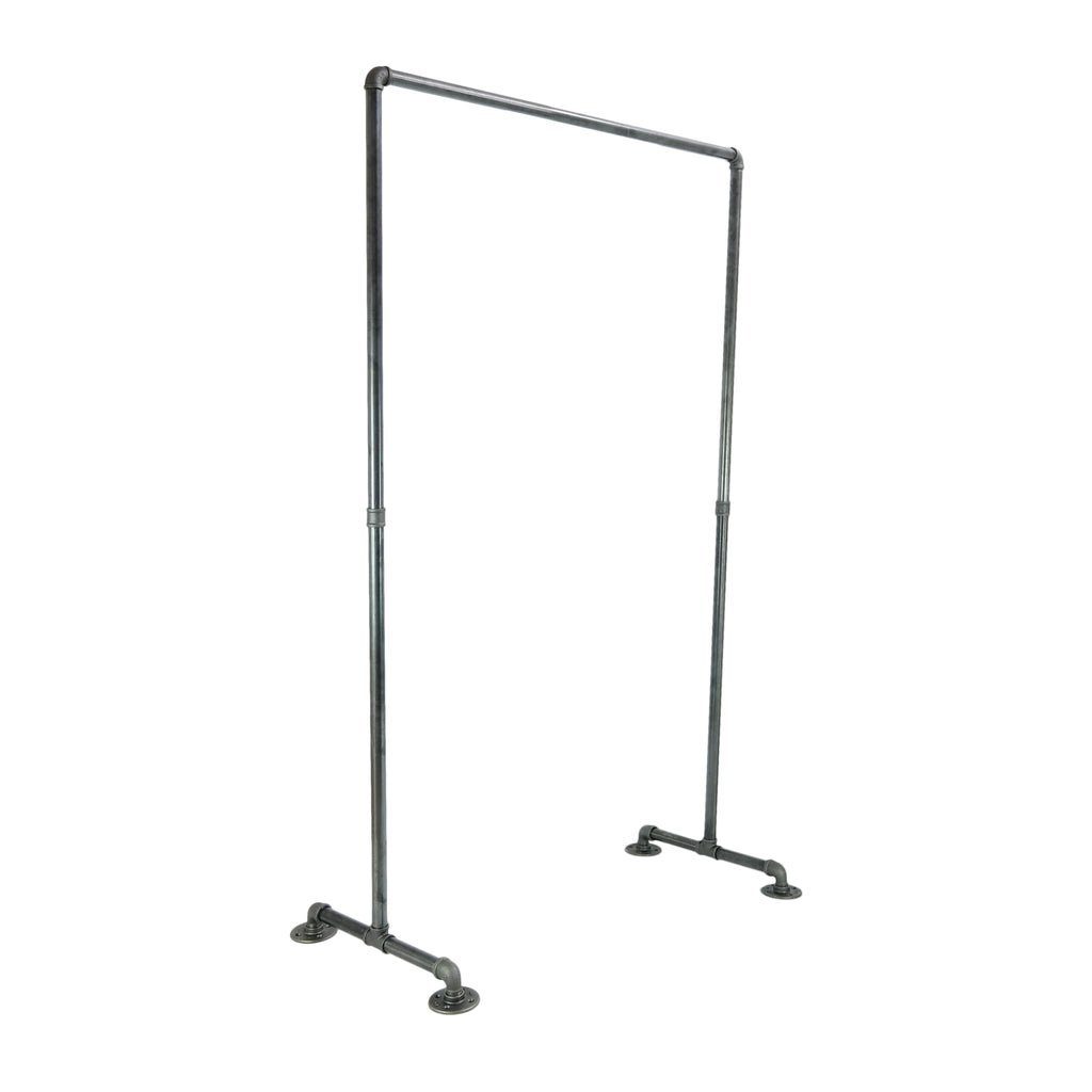 Natural Goods Berlin Kleiderständer Pipe GARD Stand, (1 St), Kleiderstange, Garderobenhalter, Hängegarderobe, Temperguss