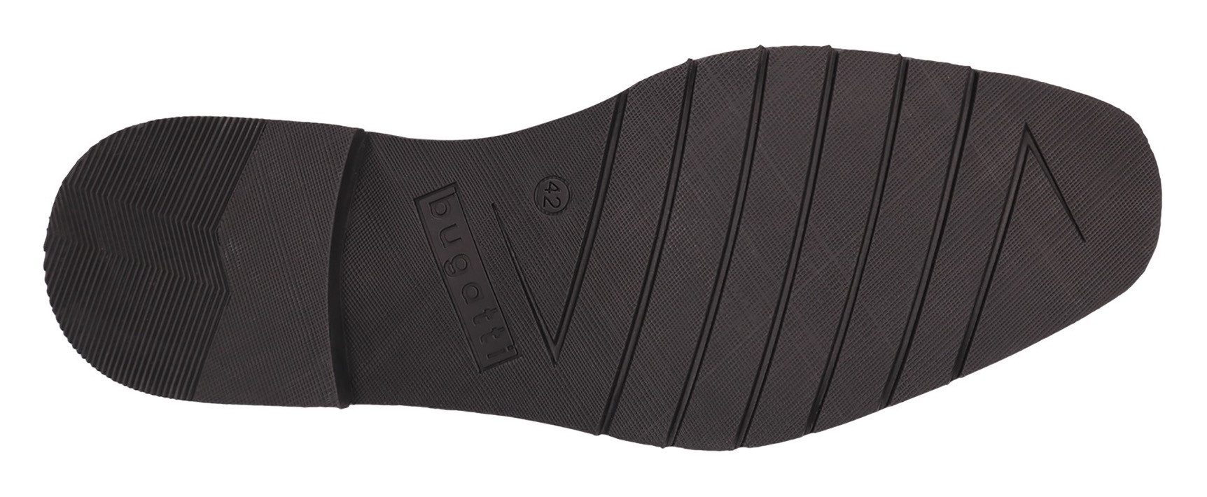 bugatti Westernstiefelette Stiefelette, Business Schuh mit Warmfutter und Reißverschluss