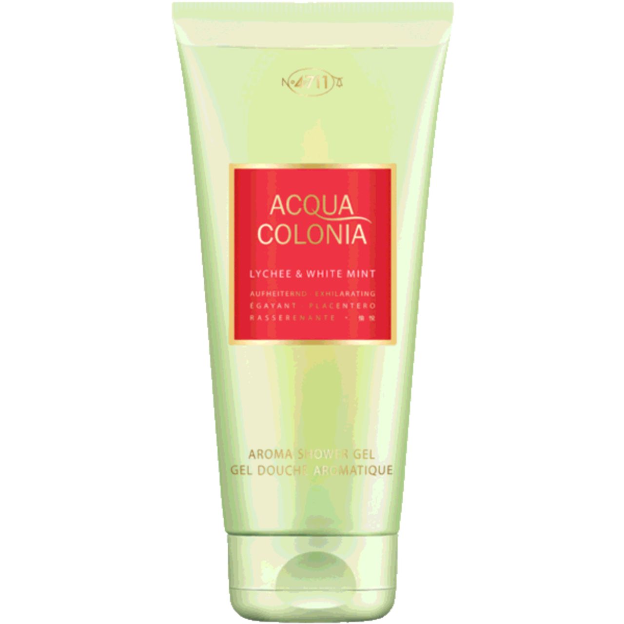 4711 Acqua Colonia Duschgel Lychee & White Mint Shower Gel, Alle Hauttypen