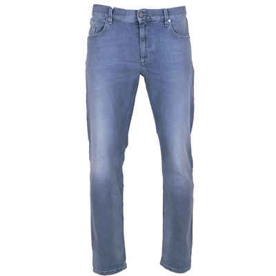 Albero Regular-fit-Jeans »Alberto Herren Jeans Slipe Vintage - hellblau«