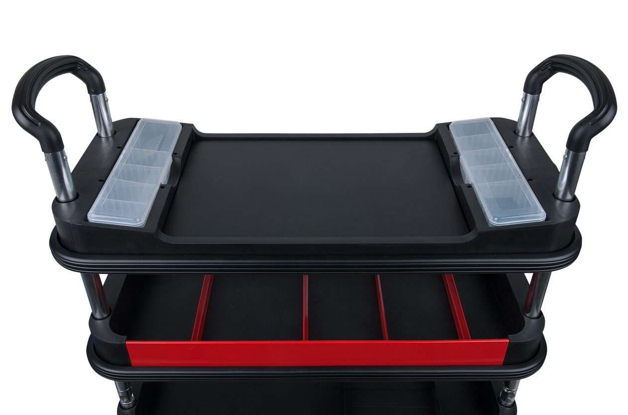 KS Tools Werkzeugwagen, Toolbox PVC-Arbeitsplatte