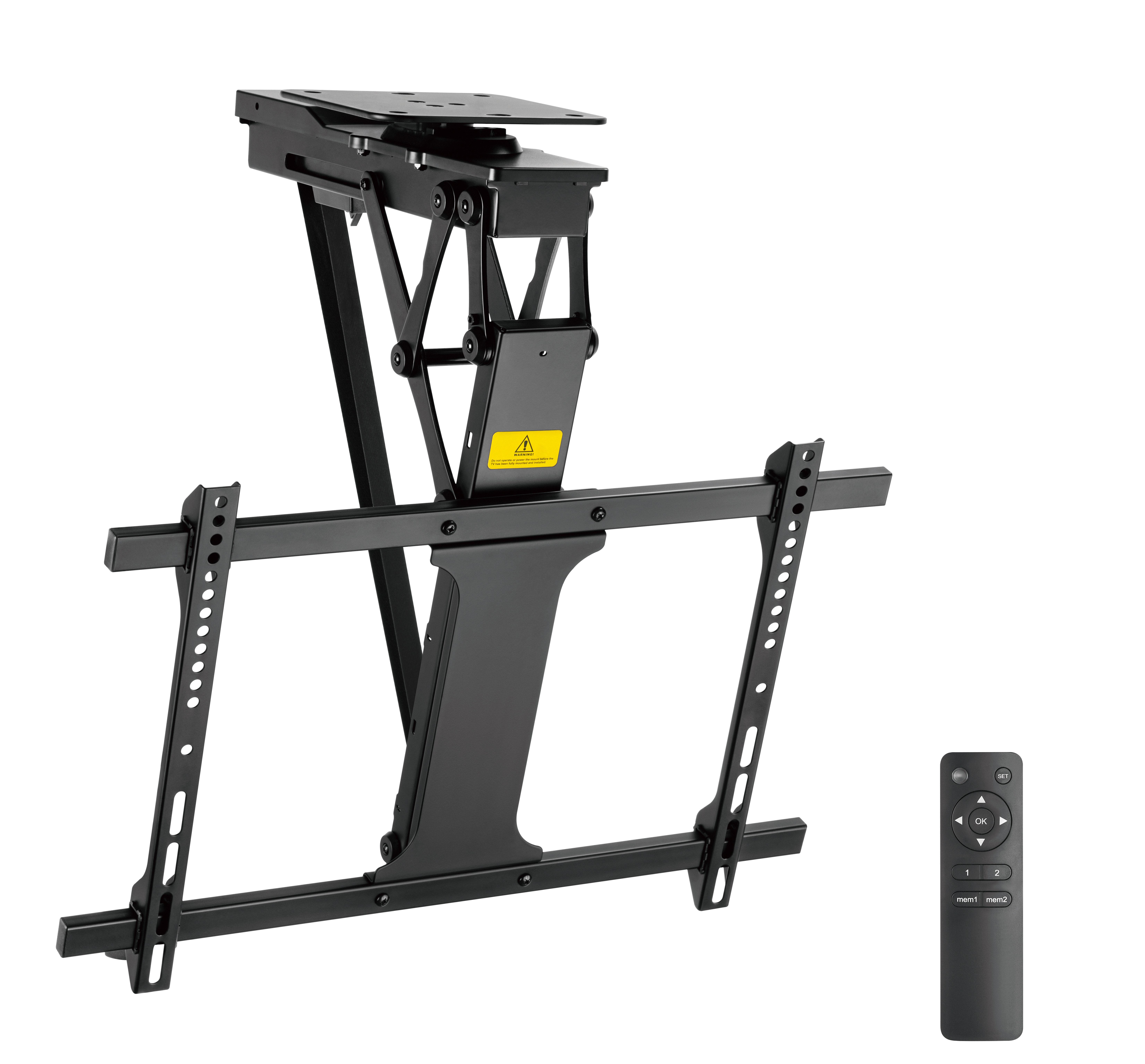 Xantron TV-Wandhalterung WiFi drehbar 32-75", elektrische motorisierte, (bis 75 Zoll)