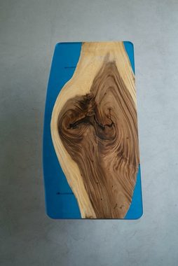 JVmoebel Esstisch, Esstisch Blue River Table Echtes Holz 200x90 Tische Epoxidharz