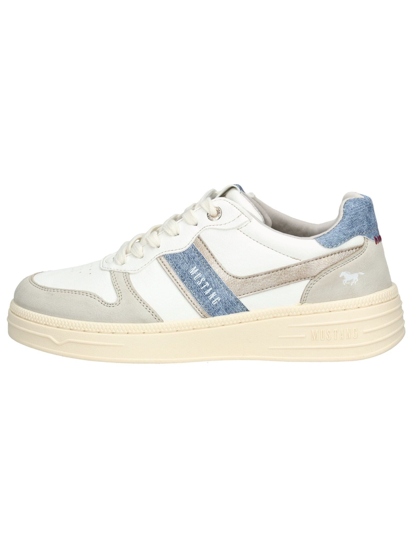 Mustang Shoes Mustang Shoes Sneaker Lederimitat Sneaker günstig online kaufen