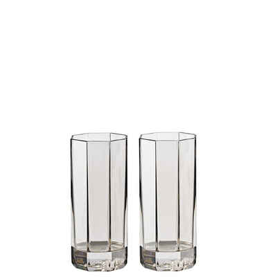 Rosenthal meets Versace Longdrinkglas Medusa Lumiere Haze im Geschenkkarton 2er Set Longdrink, Kristallglas