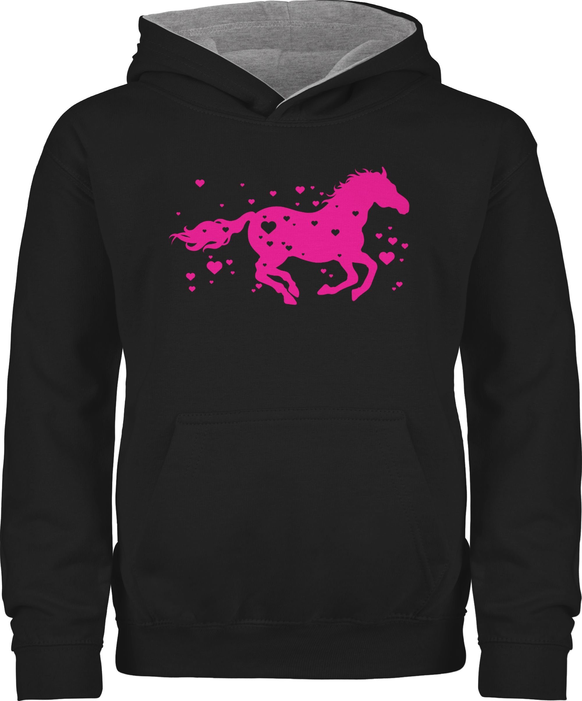 Hoodie Geschenk Pferd I Pferdemädchen Geschenke I Reitpferd I Springpferd