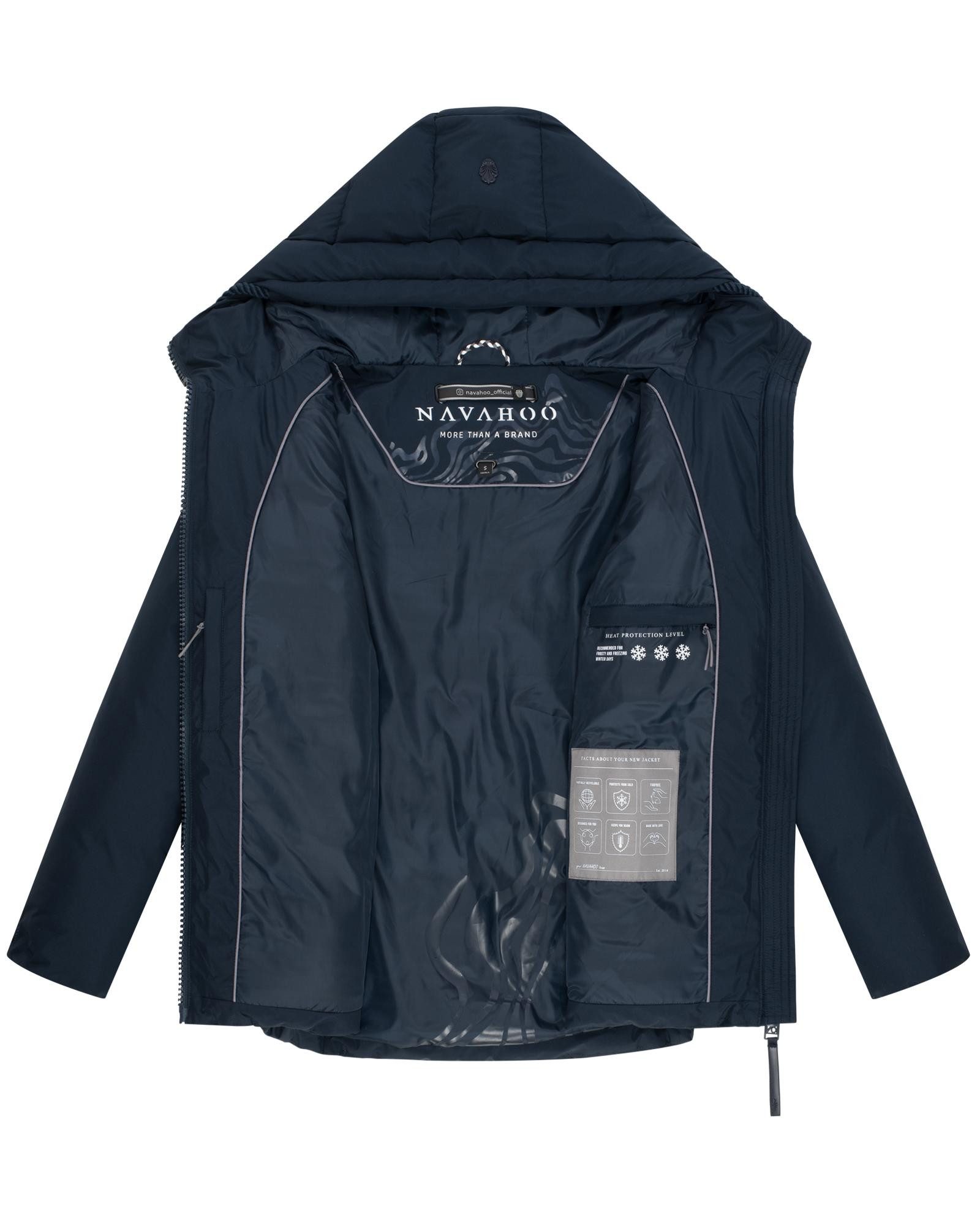 Navahoo Steppjacke Pastellzauber 14 Winterjacke mit Kapuze