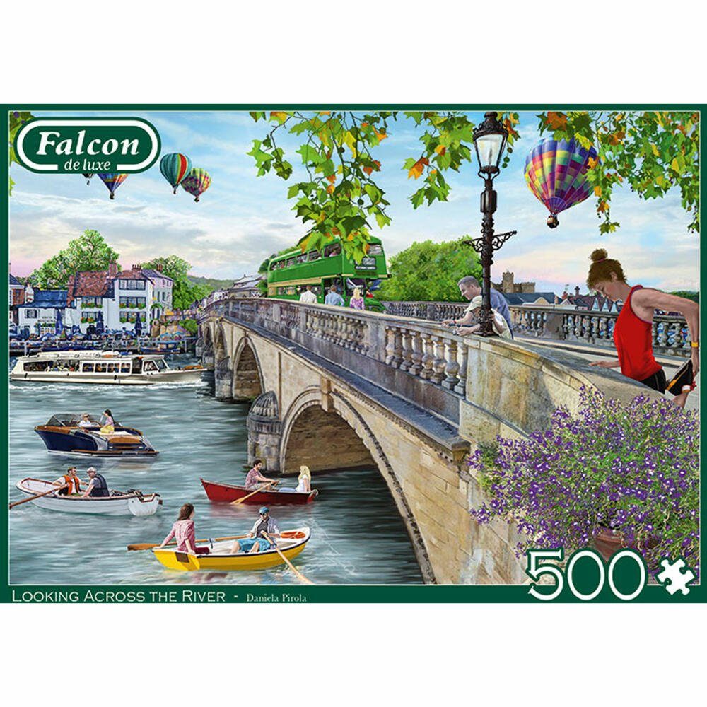 Looking Teile, Across the Spiele Jumbo Puzzle 500 500 Falcon River Puzzleteile