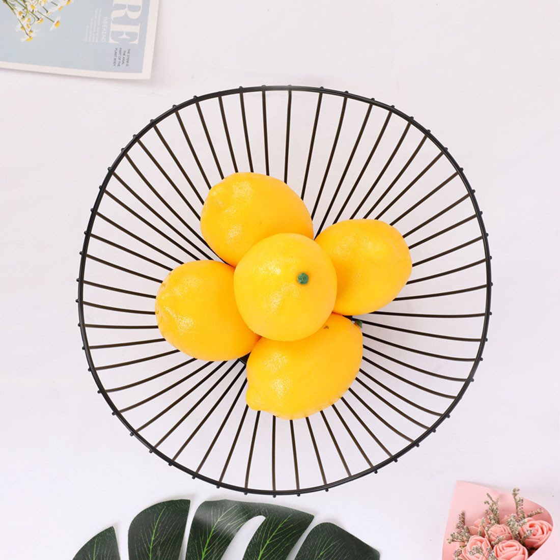 Marrakesch Orient & Mediterran Interior Dekotablett Drahtkorb Obstschale Sc günstig online kaufen