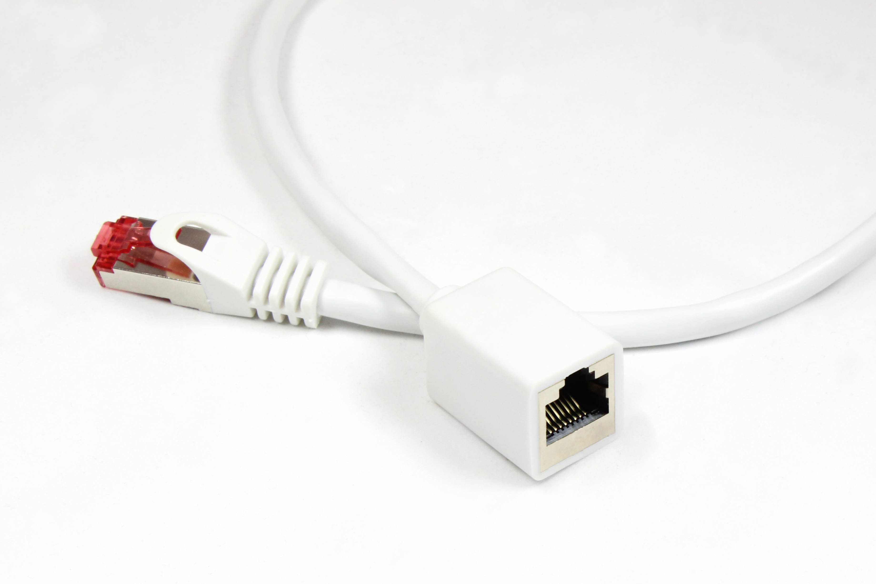 GOOD CONNECTIONS Patchkabel Ethernet Netzwerkkabel, RJ45 Buchse gerade, RJ45 Stecker gerade (300 cm)