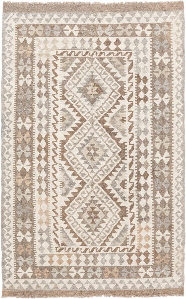 Orientteppich Kelim Afghan Heritage Trading, 122x191 mm Moderner Nain Handgewebter rechteckig, Orientteppich, 3 Höhe