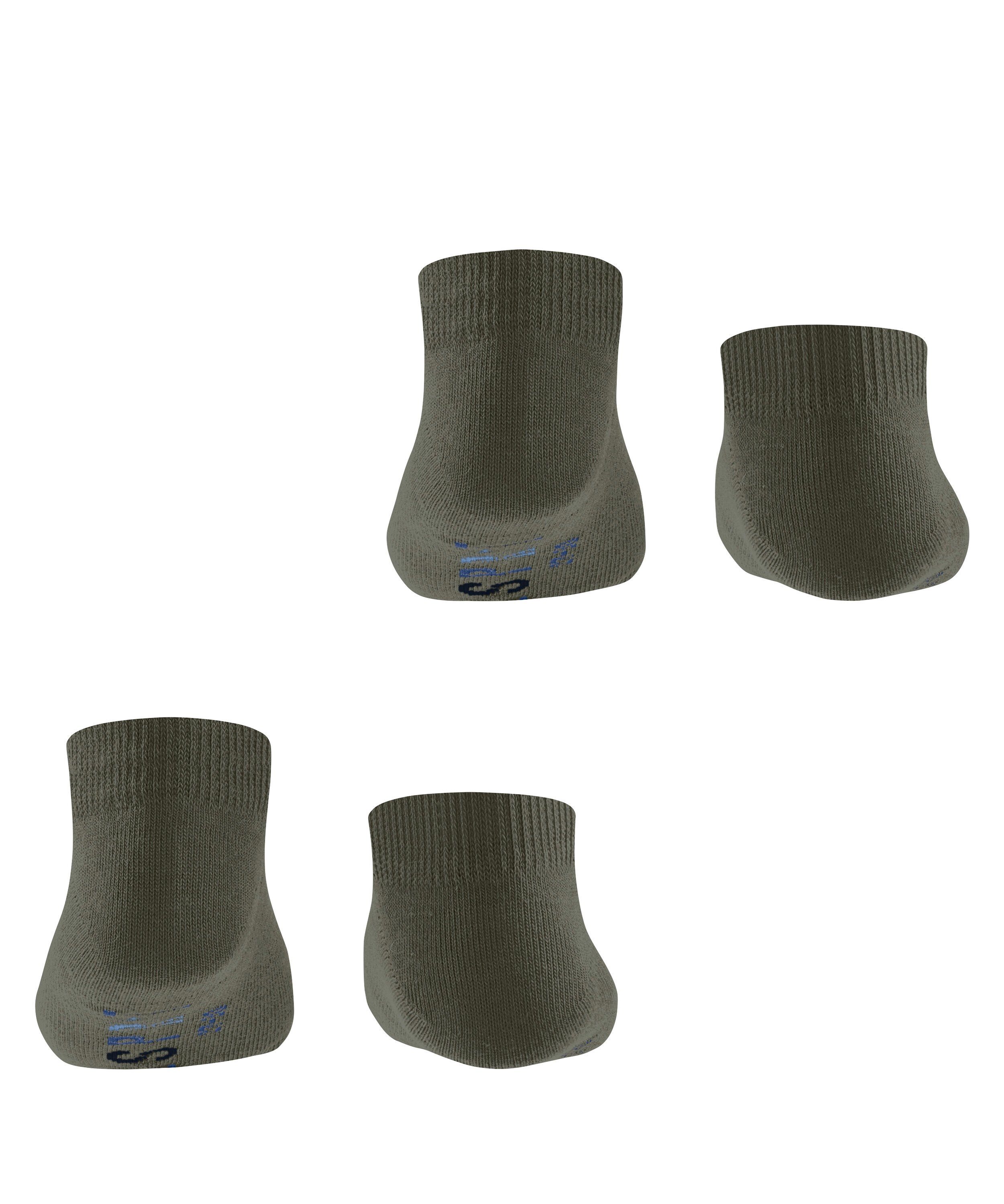 Esprit Sneakersocken Foot Logo 2-Pack Sneakersocken (2-Paar) aus weichem Baumwollmix