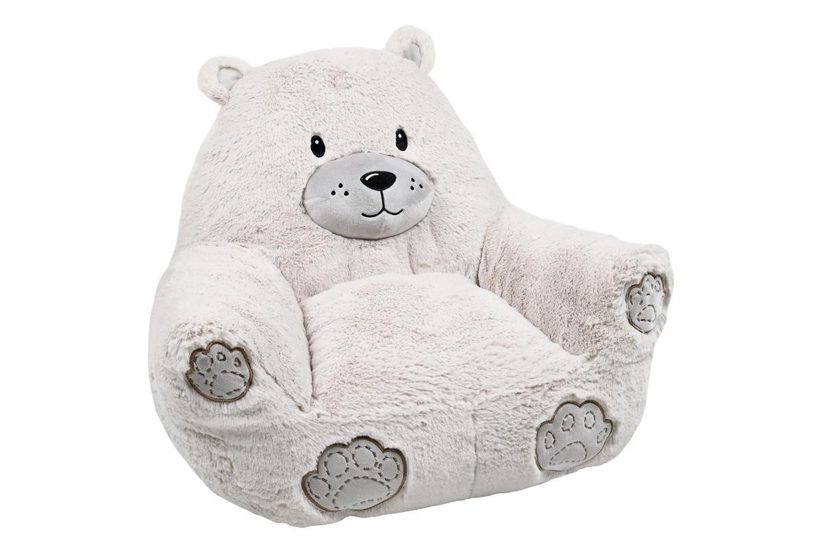 STOF Sitzhocker Puff für Kinder, Plüschtier, THEO, 45 cm