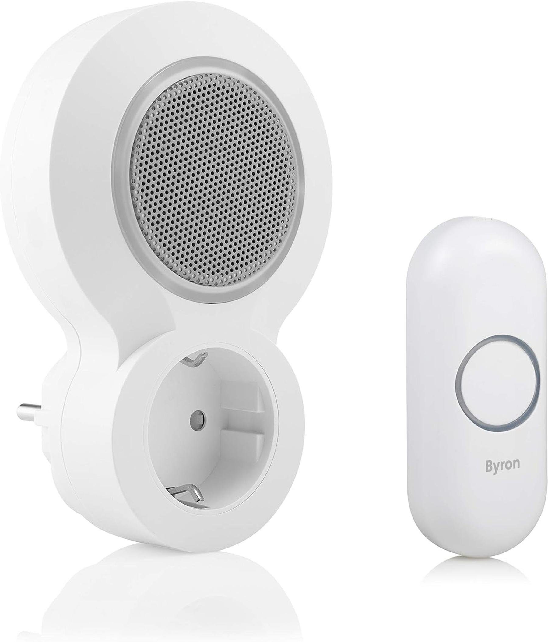 Byron Türklingel-Set Byron DBY-23513 Funk-Türklingelset, mit Stummschalt- und Alarm