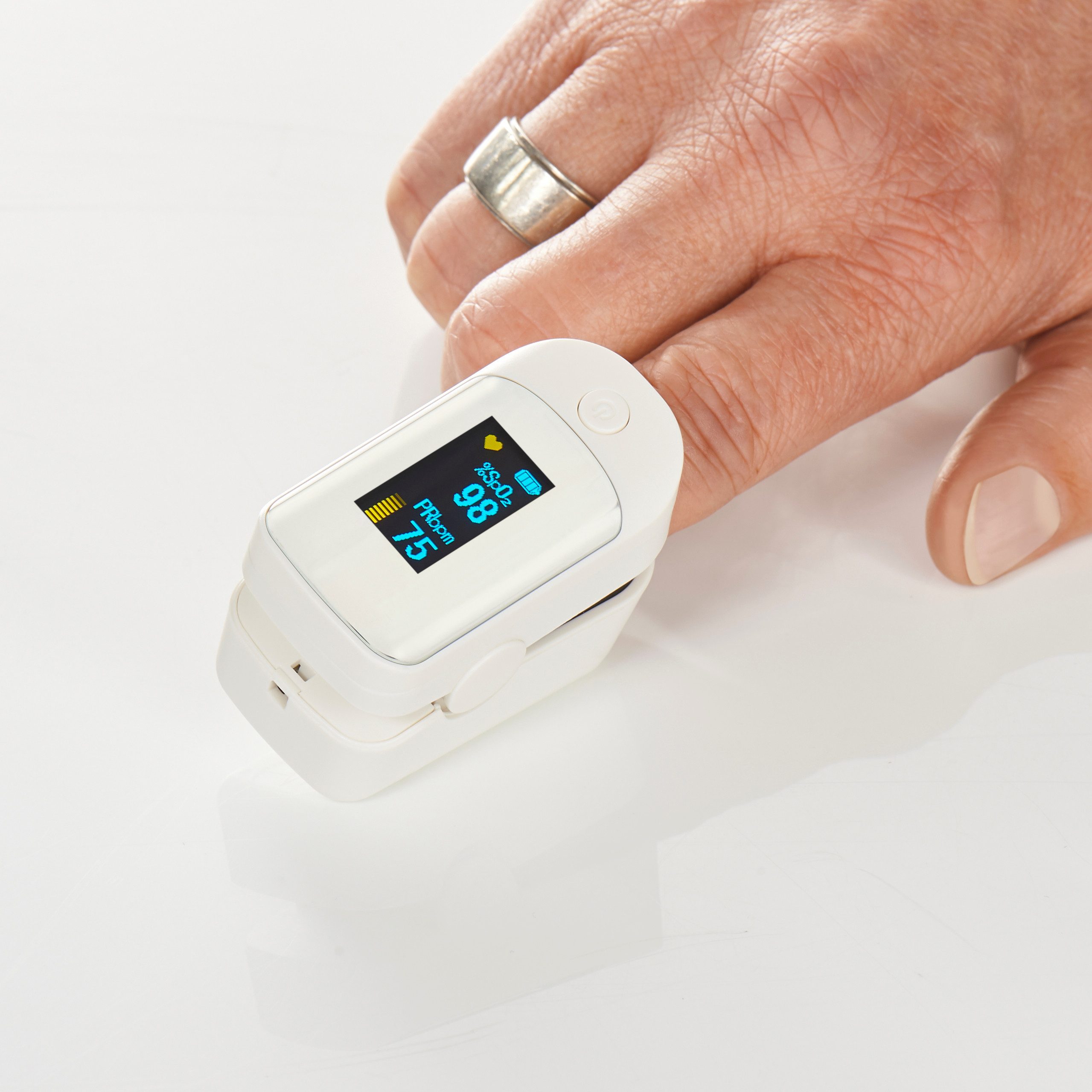 Northpoint Pulsoximeter Pulsoximeter für Sauerstoff und Puls medizinisch Sport