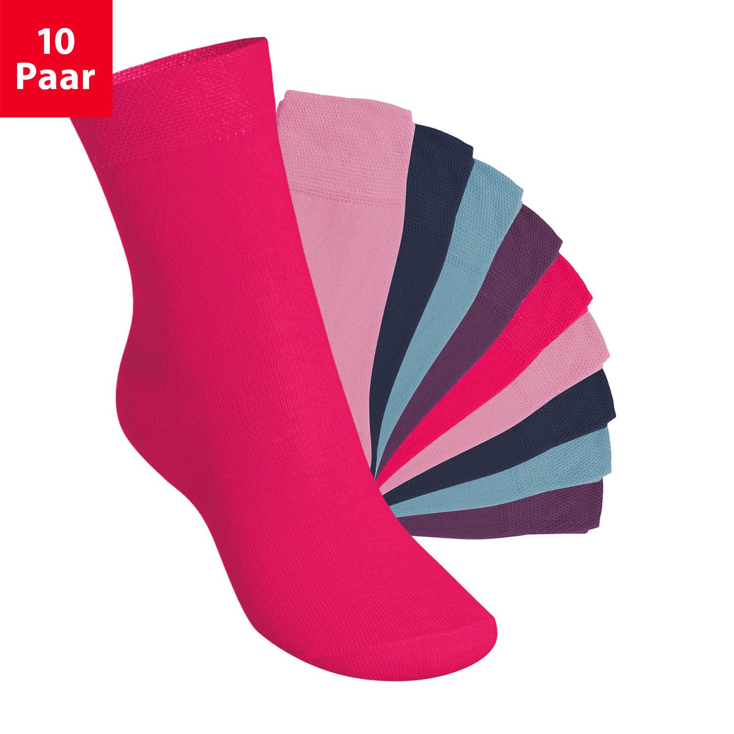 Footstar Basicsocken EVERYDAY! 10 Paar Kinder Socken für Jungen & Mädchen