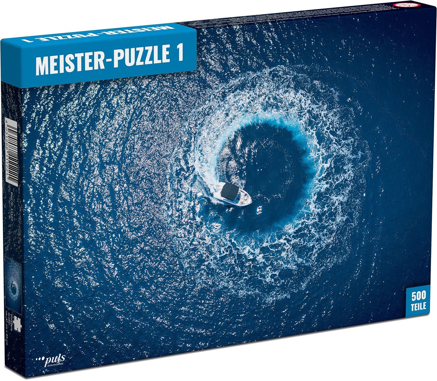 puls entertainment Puzzle Meister-Puzzle 1: Boot, 500 Puzzleteile | Puzzle