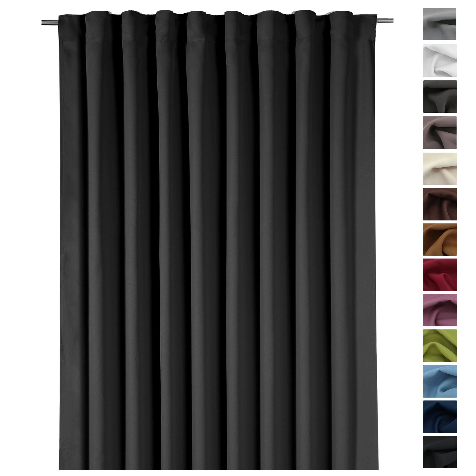 heimtexland Verdunkelungsvorhang XXL Thermovorhang Verdunklungsgardine Raum günstig online kaufen