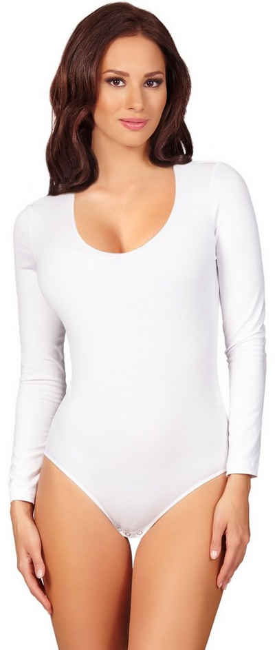 Merry Style Body Damen Langarm Body BD900