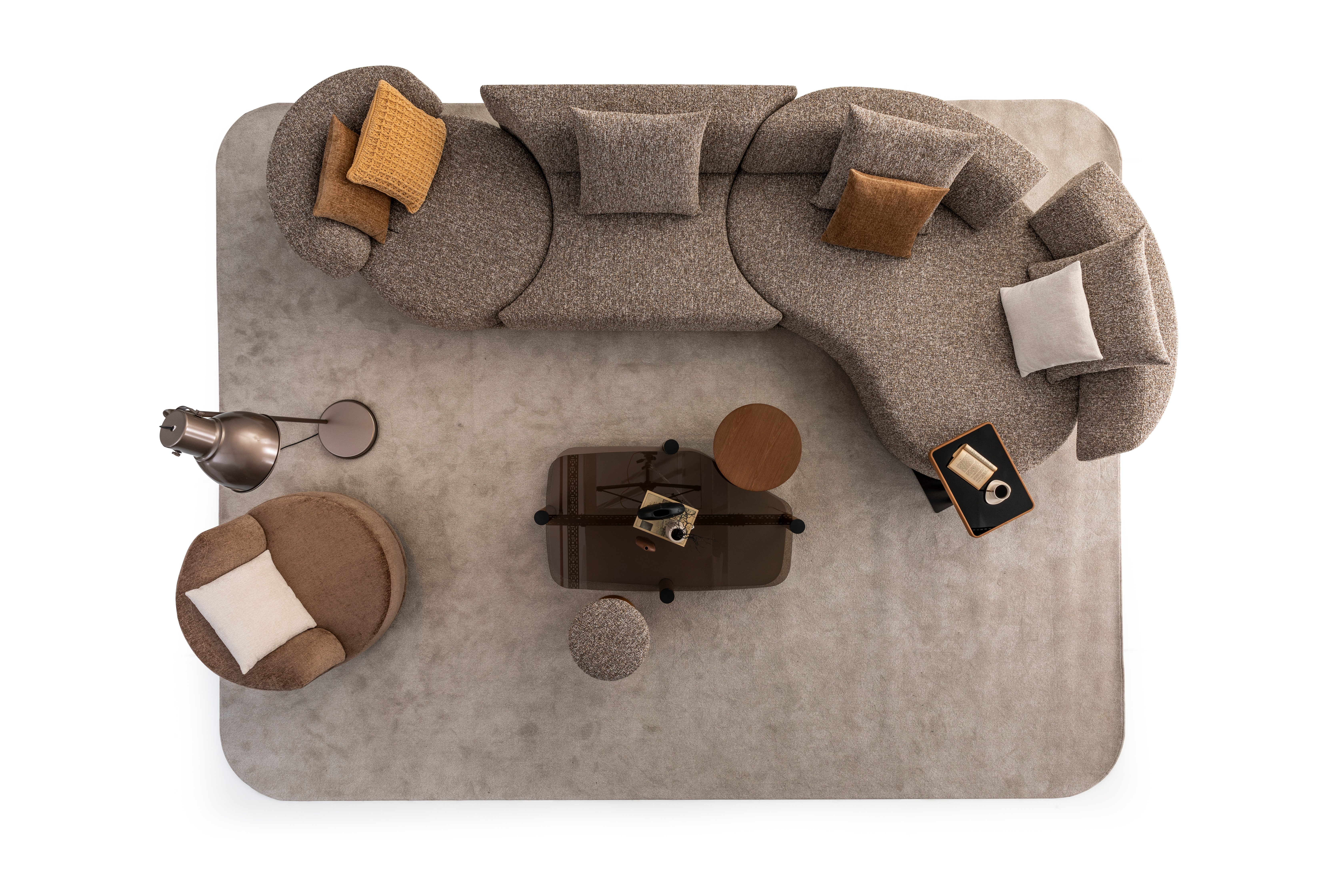 Bermo Home Ecksofa Bomonti Statue Premium Ecksofa