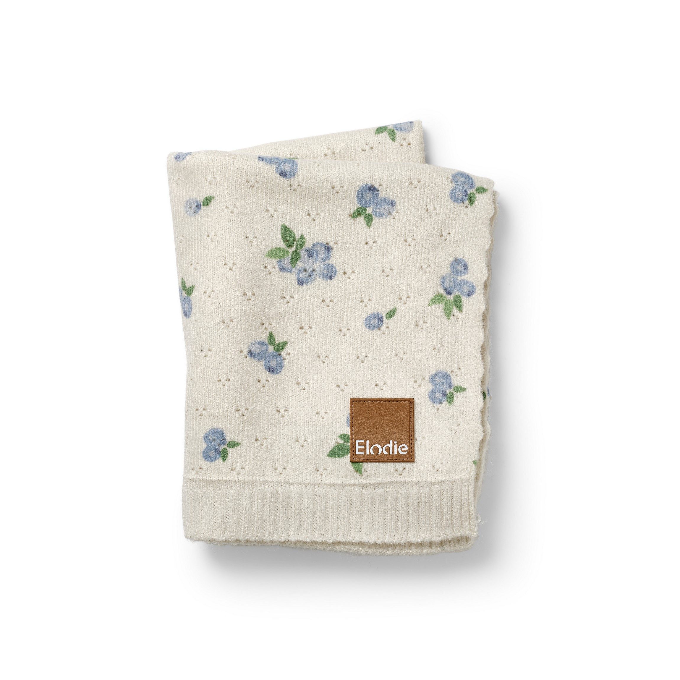 Babydecke Elodie Details - Pointelle Decke - Blueberry Bliss - 100x75 cm, Elodie, Babydecke, Kuscheldecke