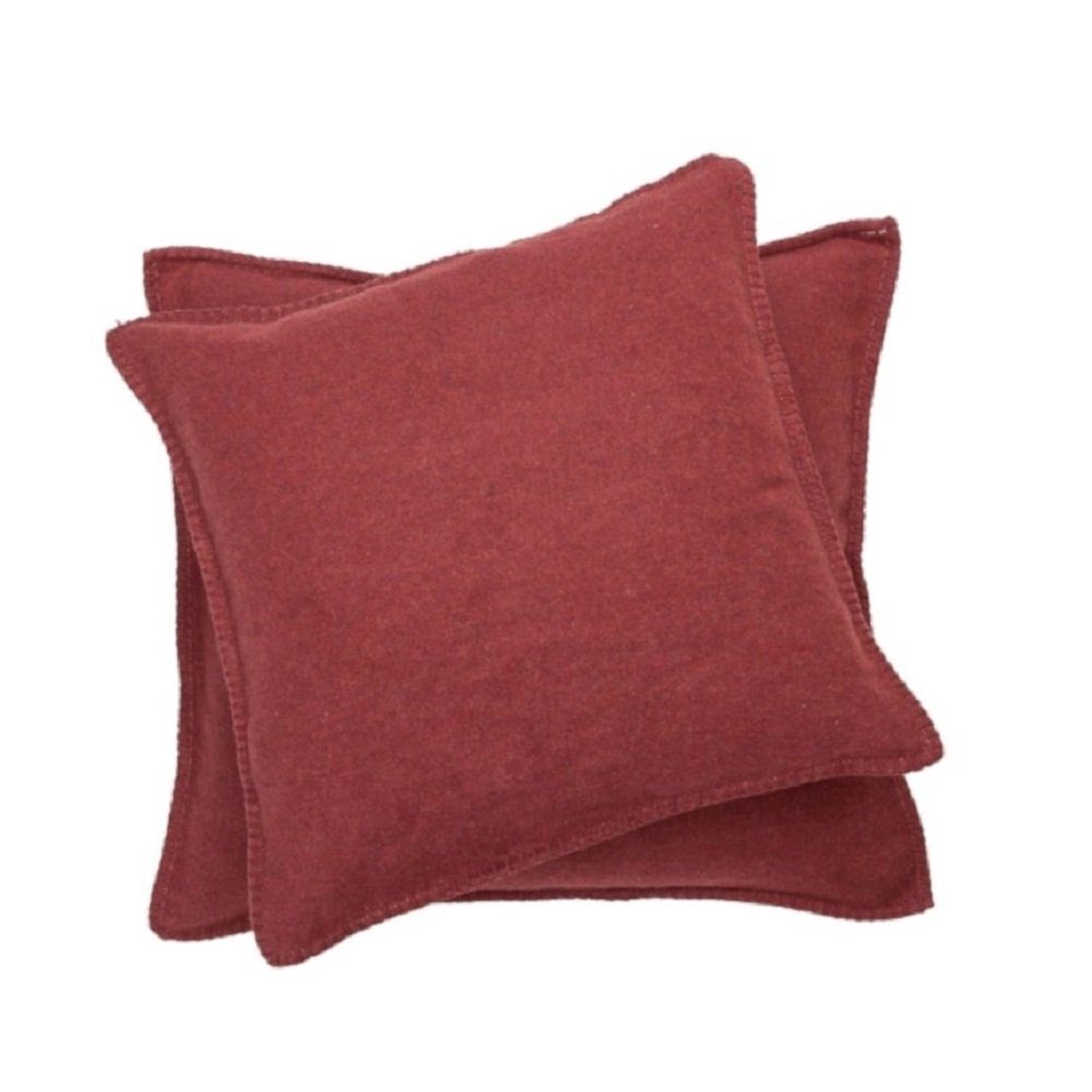 DAVID FUSSENEGGER Kissenbezug Kissenhülle Sylt 'Uni', Flanell günstig online kaufen