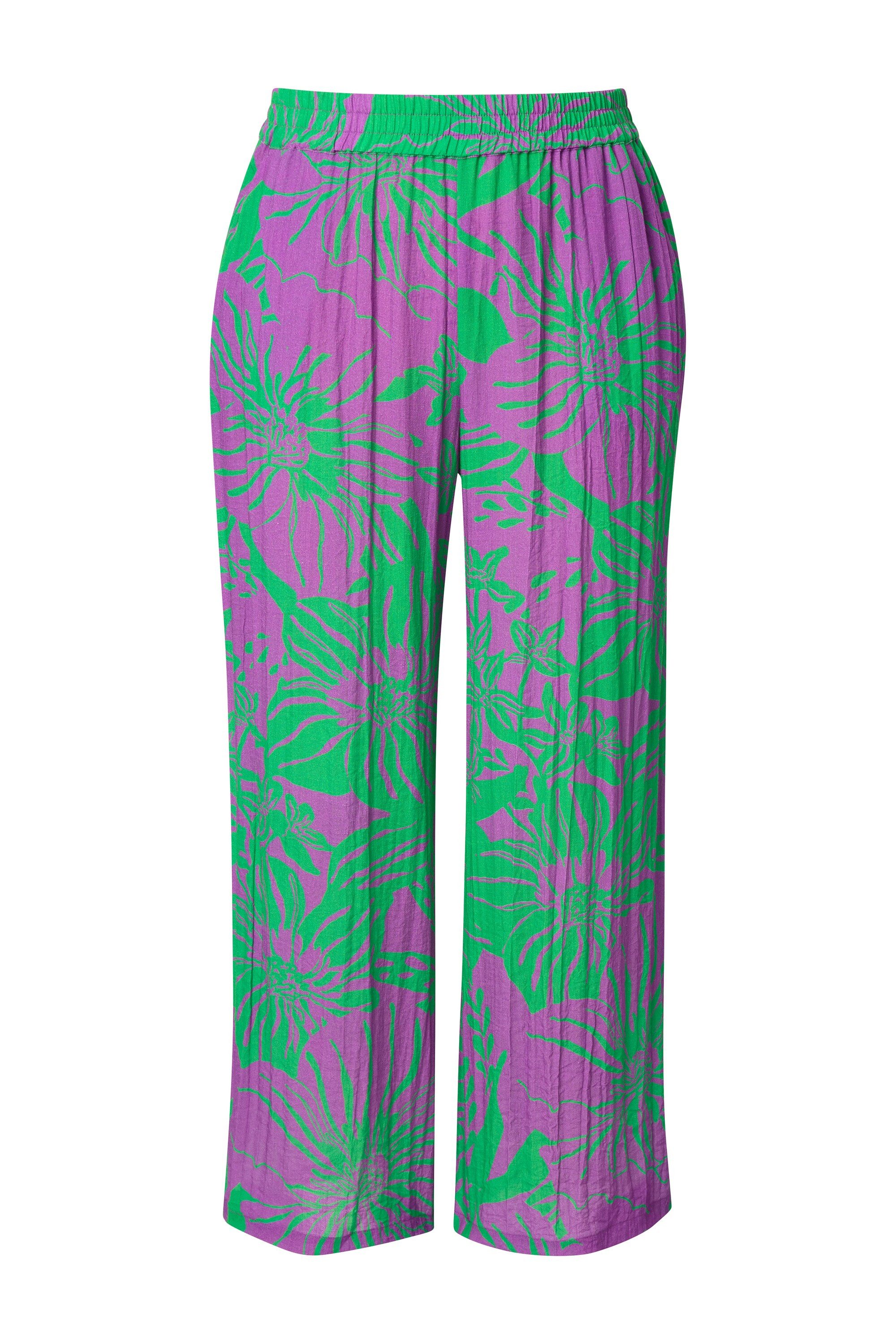 Ulla Popken Schlupfhose Hose Blüten weites günstig online kaufen
