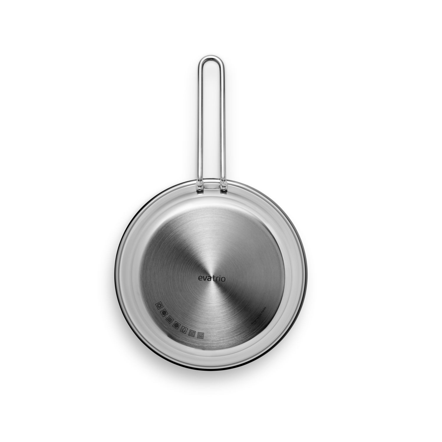 Eva Solo Bratpfanne mit keramischer Antihaftbeschichtung 28 cm, Edelstahl, Aluminium