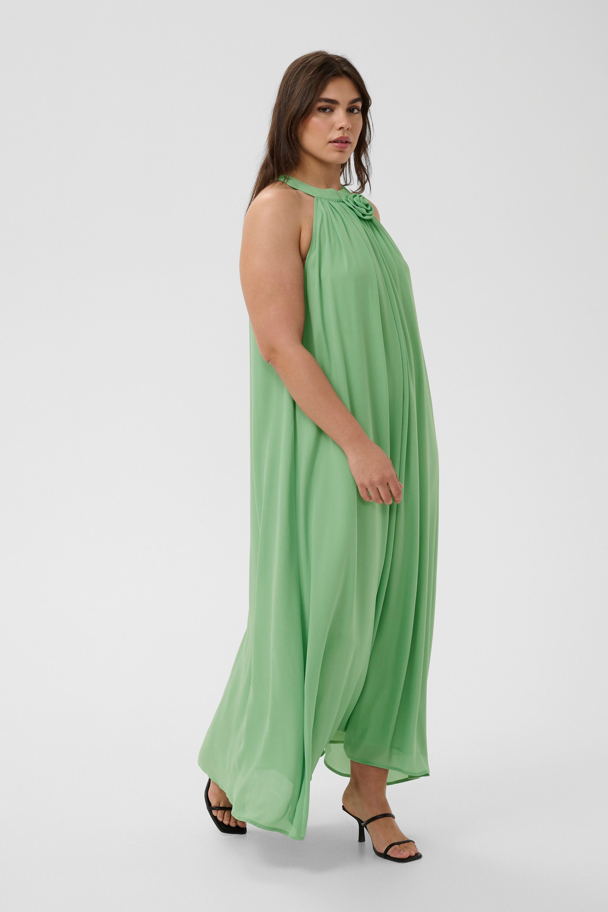 KAFFE Curve Blusenkleid Kleid KClory Große Größen