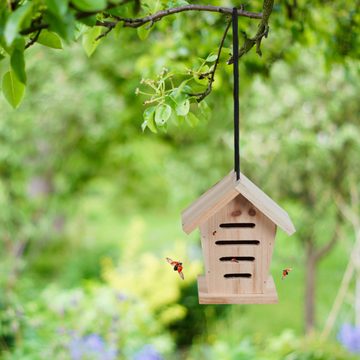 relaxdays Insektenhotel Marienkäferhaus 2er Set