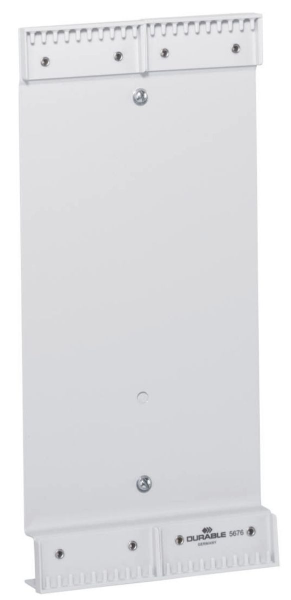 DURABLE Fächermappe Wandhalter für Sichttafeln grau