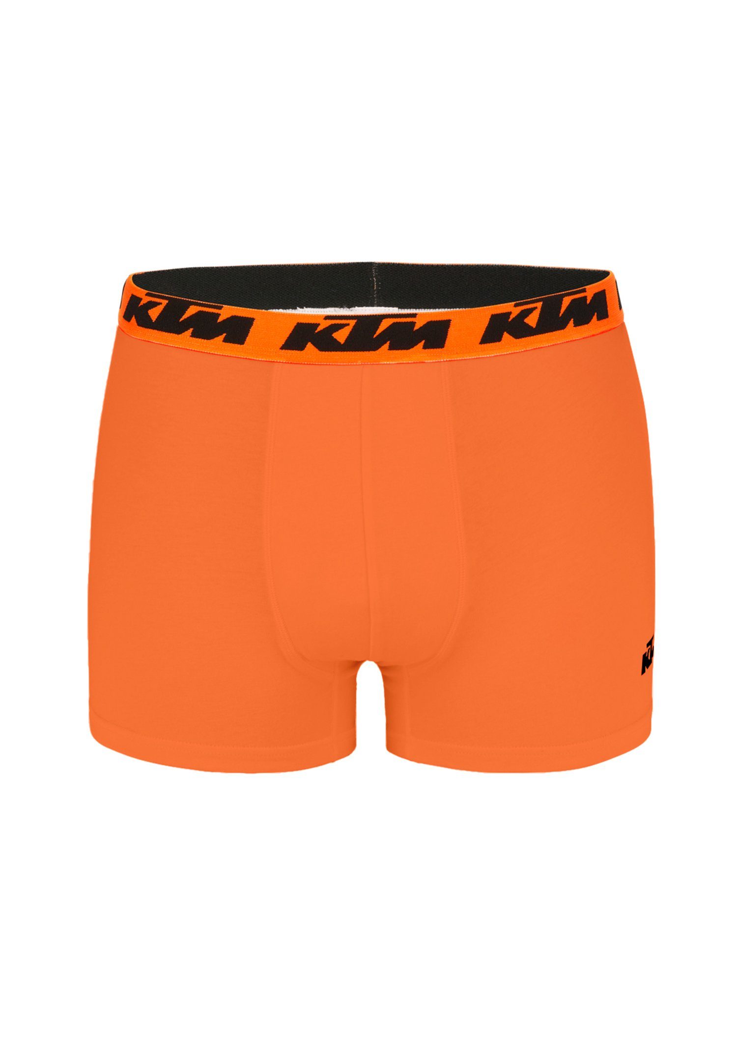 X2 Orange2 Cotton Pack KTM Light Boxershorts Grey Boxer (2-St) / Man