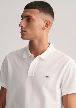 Gant Poloshirt SLIM ORIGINAL PIQUE SS RUGGER mit Logostickerei auf der Brust