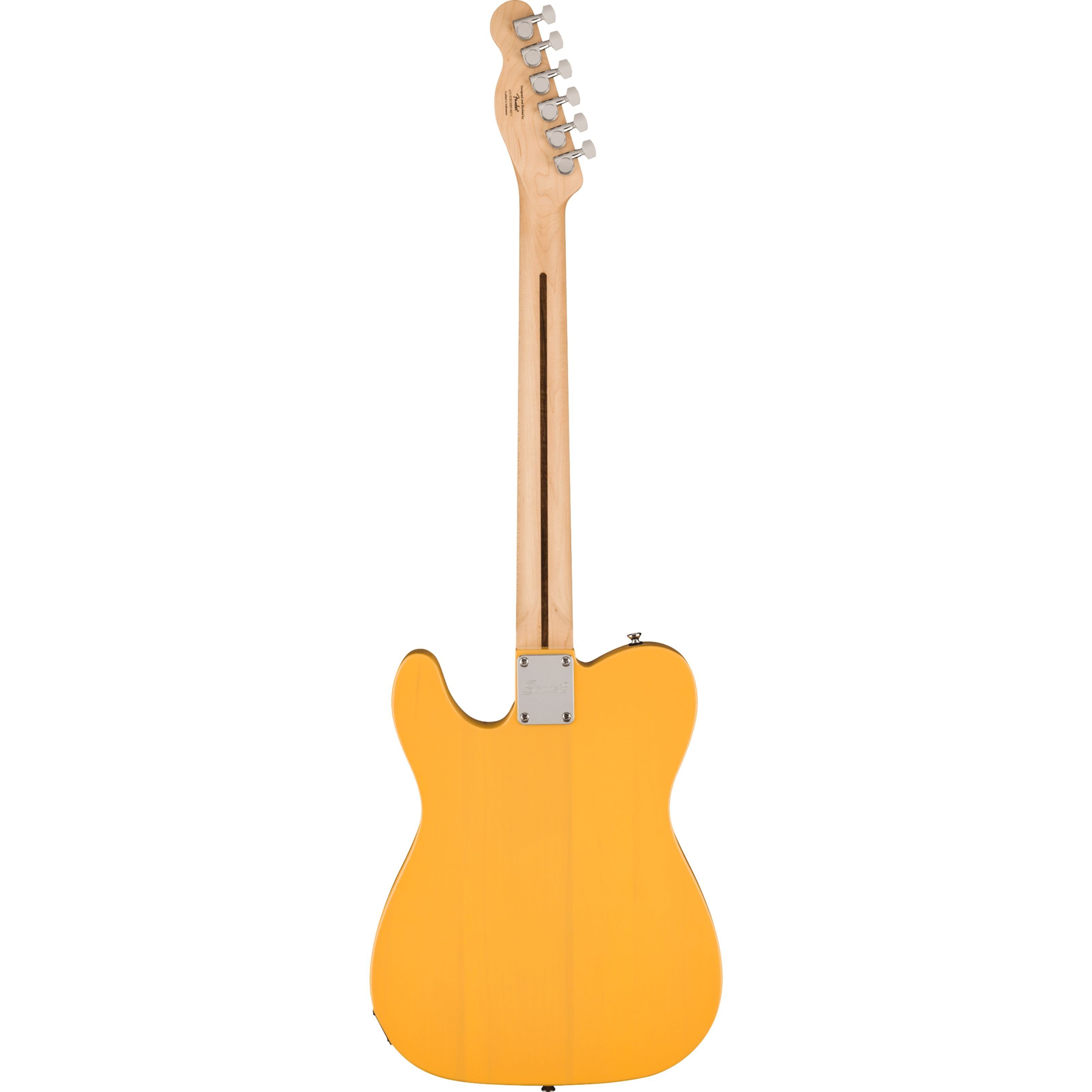 Squier E-Gitarre, E-Gitarren, T-Modelle, Sonic Telecaster MN Butterscotch Blonde - E-Gitarre