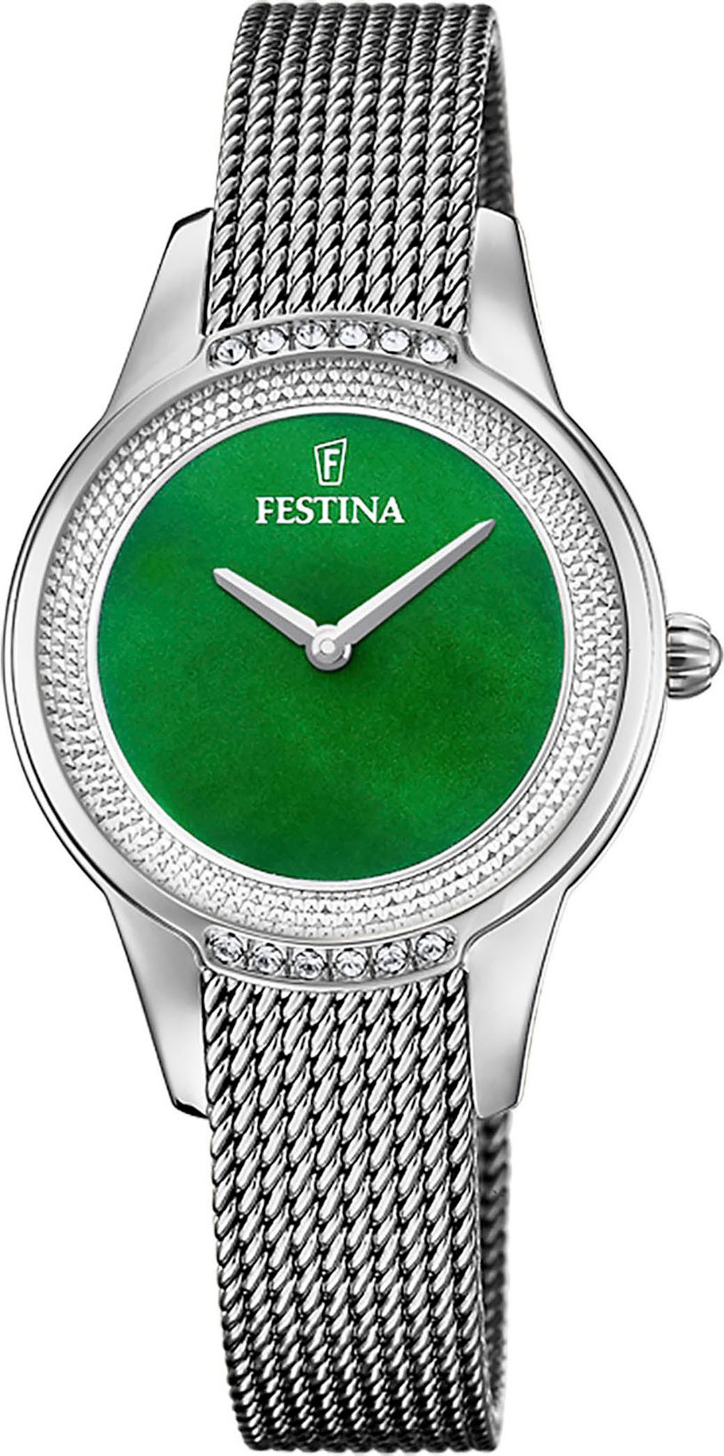 Festina Quarzuhr Mademoiselle F20494/7, Armbanduhr, Damenuhr, günstig online kaufen