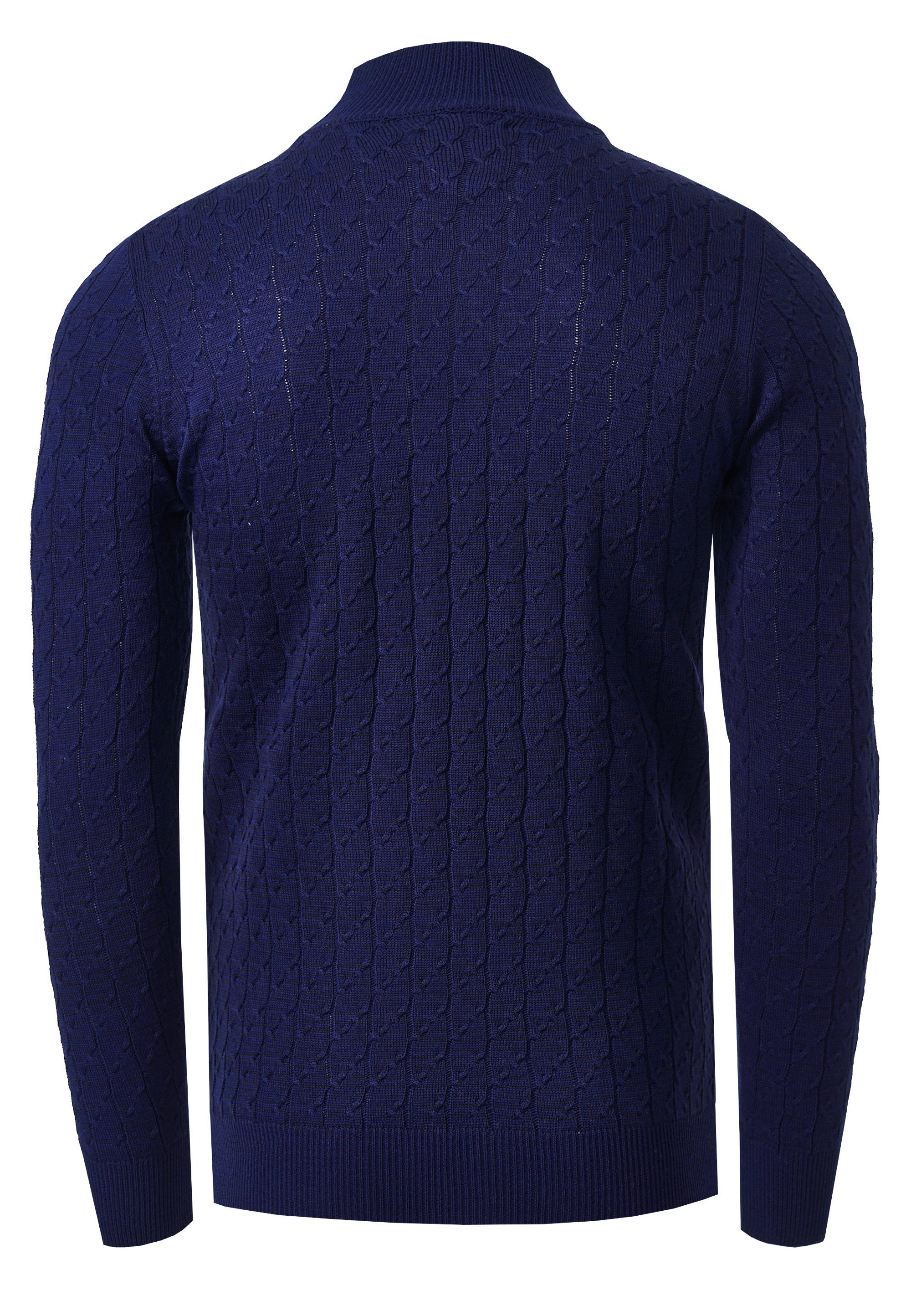 Rusty Neal Strickpullover mit trendigem Stehkragen