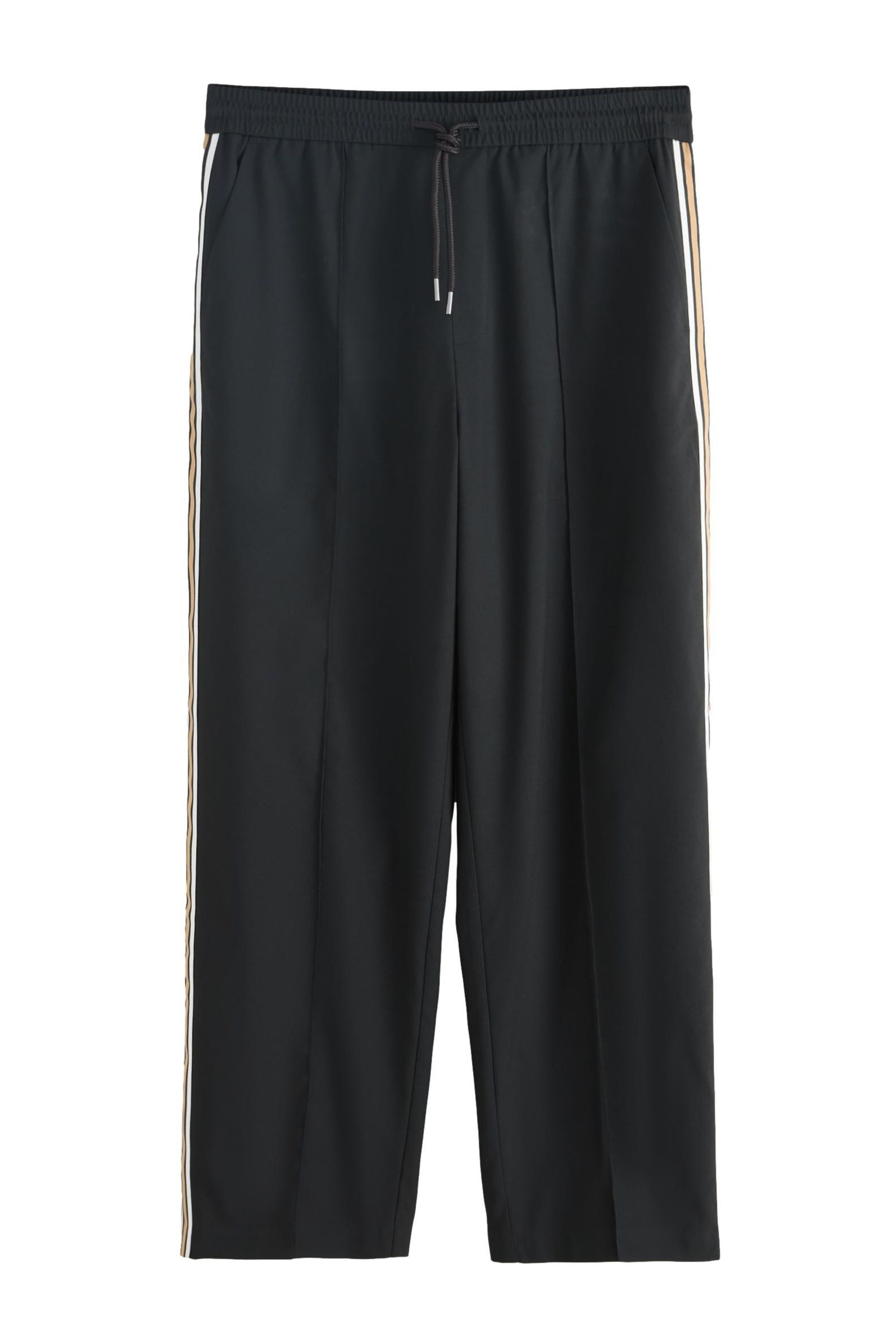 Next Stoffhose Elegante Jogginghose mit Seitenstreifen (1-tlg)